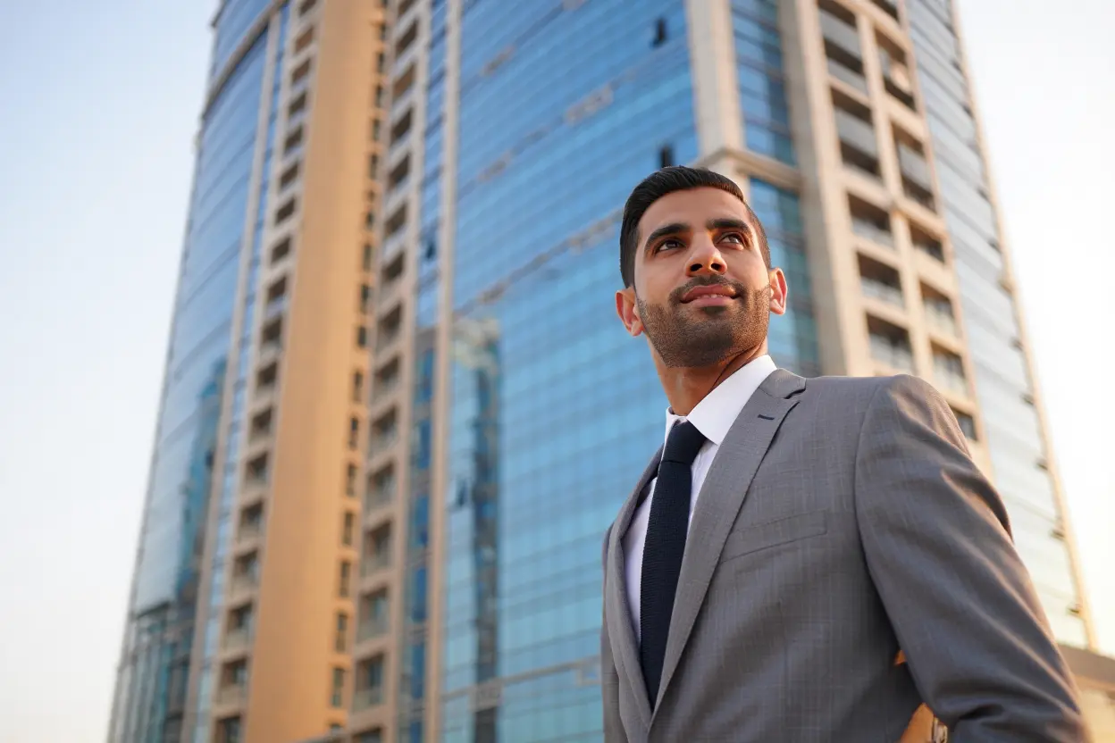 Business tower in Abu Dhabi